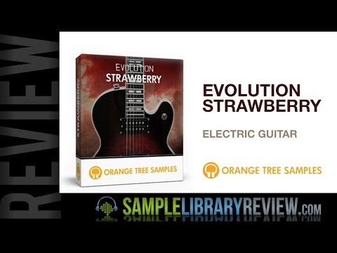 Review Evolution Strawberry Kontakt Player Electric Guitar from Orange Tree Samples