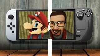 видео: Switch OLED vs Steam Deck — что выбрать? картинка: Switch OLED vs Steam Deck — что выбрать?