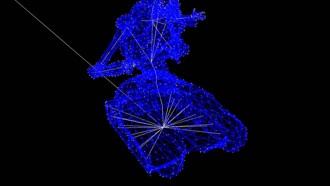 Doom 3 MD5 viewer animated using spherical linear interpolation - YouTube
