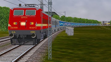 Howrah - Ranchi Shatabdi express | MSTS Open Rails Gameplay