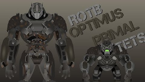 ROTB Optimus primal test | stick nodes pro