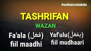 TASHRIFAN WAJAN FA'ALA YAF'ULU