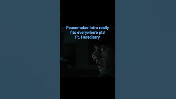 Peacemaker intro really fits everywhere pt3