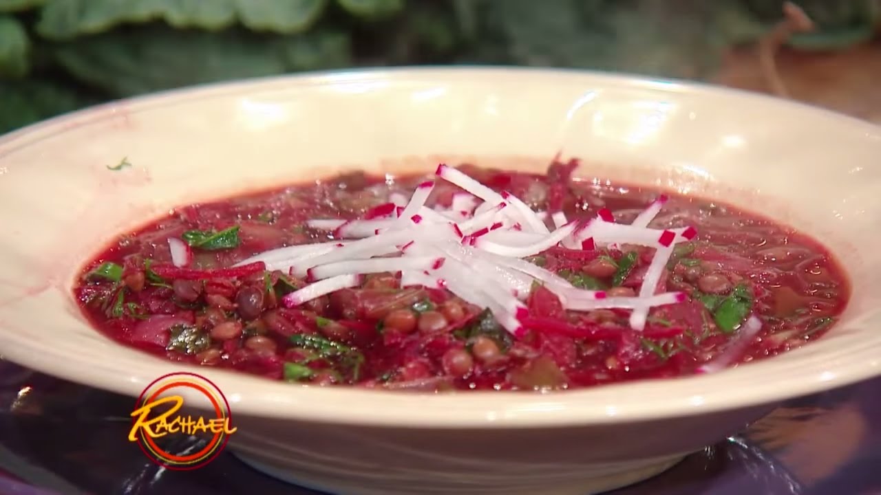 Lentil and Beet Soup | Rachael Ray Show