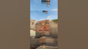 smokes on window and connector on de_mirage #osm #csgo #counterstrike #cs