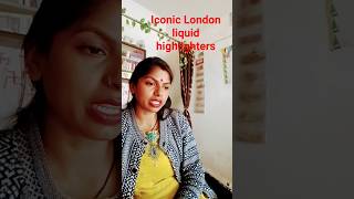 iconic London liquid highlighter#liquid highlighter tutorial#trendingviral#iconic London liquid