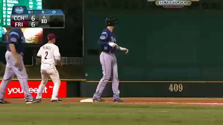 Corpus Christi's Moran hits leadoff triple