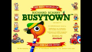 The Busy World of Richard Scarry Busytown (1993) [PC, DOS] longplay