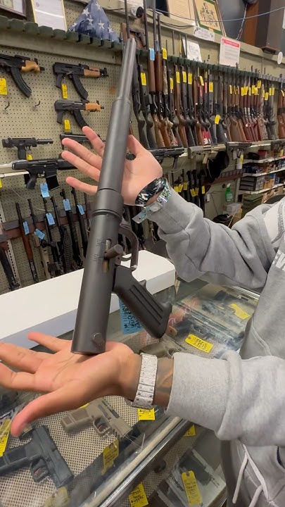 The most awkward gun in the gun store would you buy this?😳 #mustwatch # The most awkward gun in the gun store would you buy this?😳 #mustwatch #