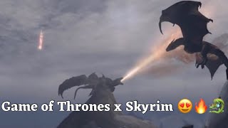 The BEST Dragon Overhaul Mod for Xbox and PC - Bring the dragons from Game of Thrones to Skyrim!