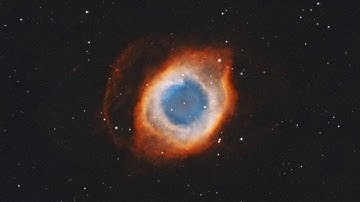 The Helix Nebula - processing steps in PixInsight
