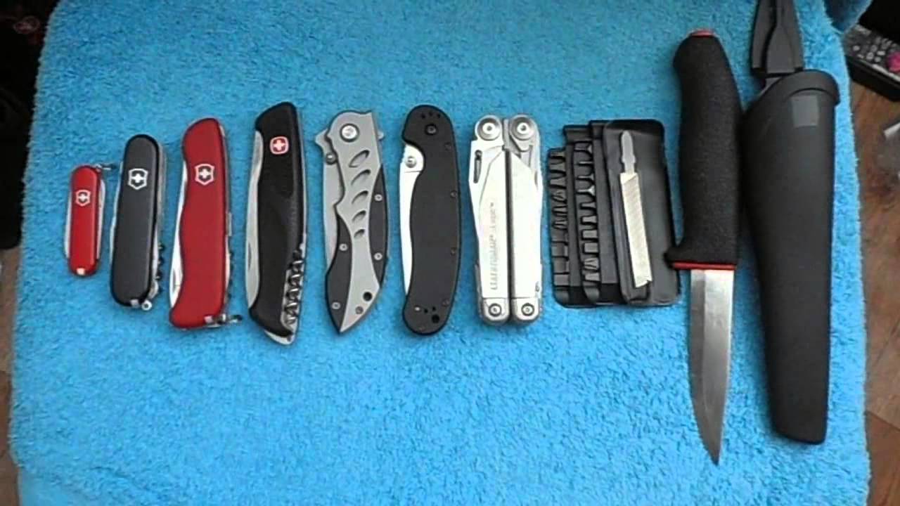 Сравнение ножей Victorinox (3х), Wenger, S&W CK70, Ontario Rat, Leatherman Surge, Mora 731