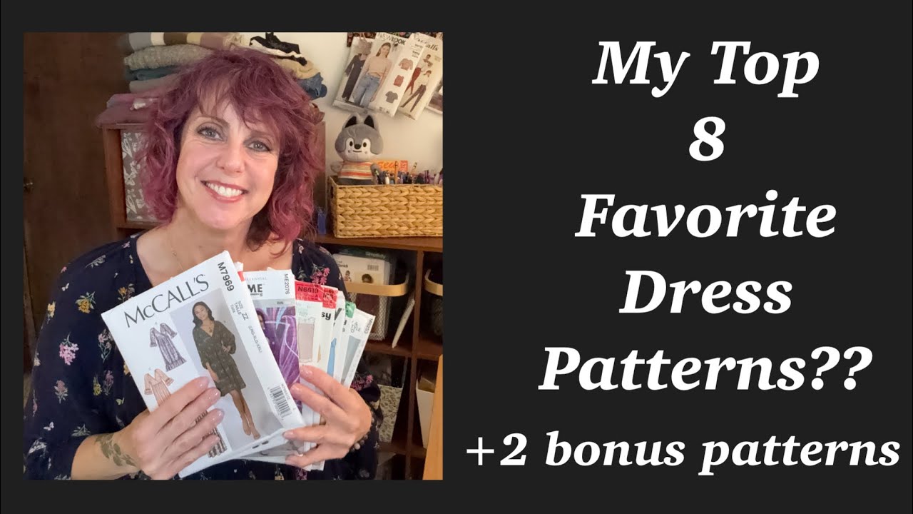 Мои самые любимые выкройки платьев всех времен!