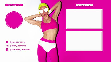 latest best YouTube Outro/End Screen 6 #LetUsCreateSomething