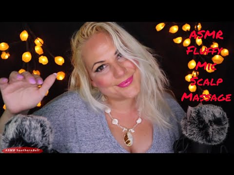 ASMR Fluffy Mic Scalp Massage (1 HOUR)