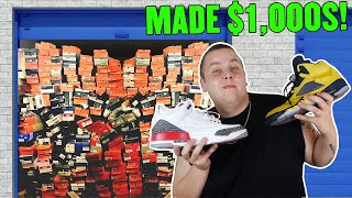 I Bought a JORDANS HOARDER Storage Unit Full of JORDANS! I Bought an Abandoned Storage Unit!