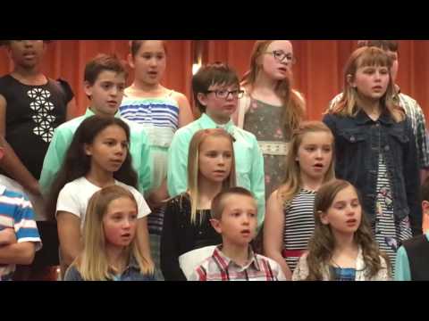 Oak flat Elementary School 4th grade spring concert.