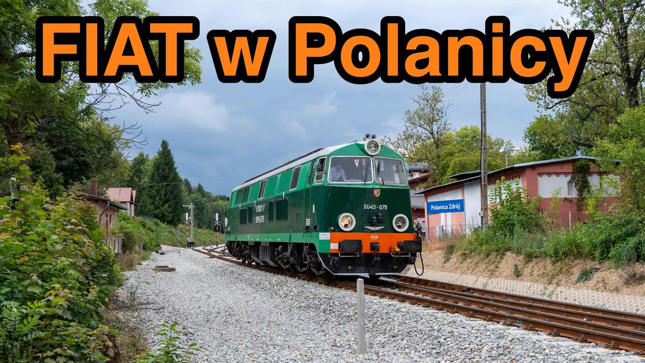 Kolejowe zakończenie wakacji, czyli przejazd Fiatem SU45-079 w Góry Sowie i do Polanicy Zdroju