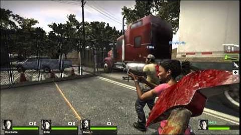 L4D2- Custom Campaign "Daybreak" The Coastline Mission gameplay
