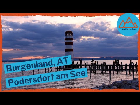 Exploring the lakeside town of Podersdorf am See (Burgenland, Austria)