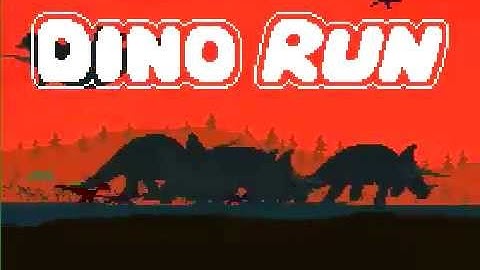 Dino Run - Flash Game Trailer