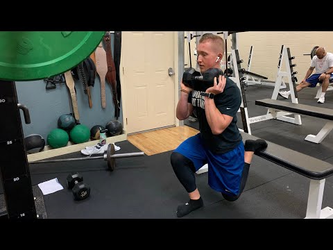 How to Goblet Hold Split Squat in 2 minutes or less