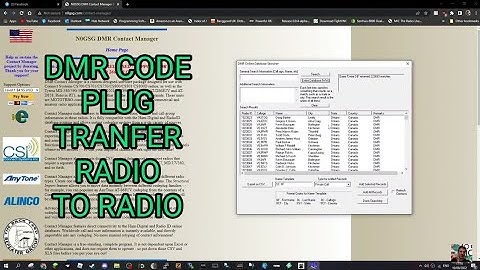 N0GSG DMR Contact Manager