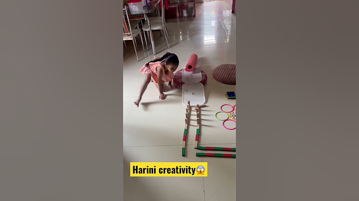 Harini creativity 😊😱👌🏻 Saturday weekend 😍👌🏻harini papa #harinipapa