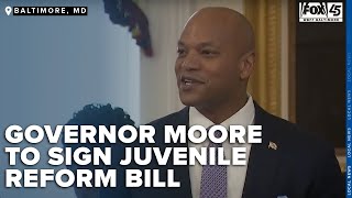 Governor Moore set to sign juvenile justice reform bill amid mixed reviews