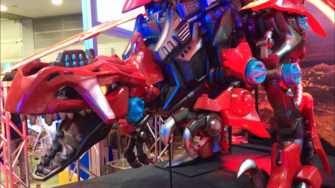 Zoids Takara Tomy ゾイドワイルド 巨大ゾイド展示 巨大ジオラマ おもちゃ Youtube