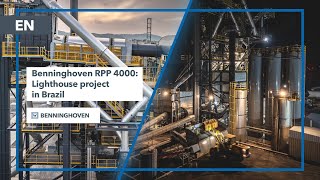 Benninghoven RPP 4000 Asphalt Mixing Plant in São Paulo: Up to One Million Tons of Asphalt per Year