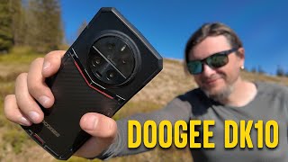 Doogee DK10 📱 Захищений смартфон для походів з п'ятьма камерами і AMOLED-екраном