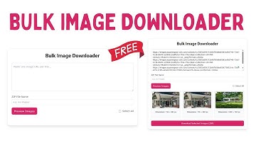 Free & Advanced Bulk Image Downloader – Download & Organize Images Easily | 2025