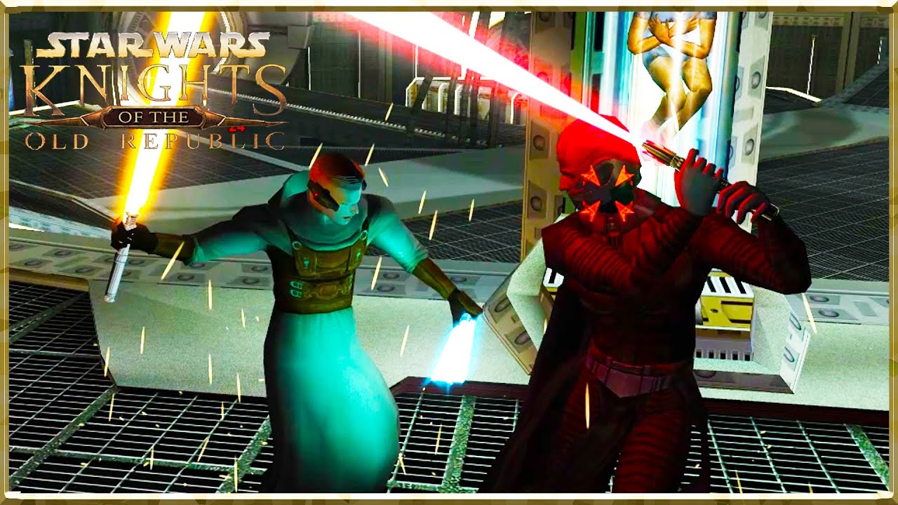 Star Wars KOTOR The Star Lord Revan vs Darth Malak and End Game