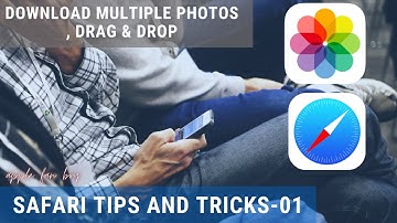 safari trips & tricks | drag & drop | download multiple images | apple fan boy| Iphone 12 | apple