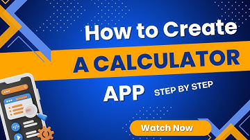How to create a Calculator app||step by step||