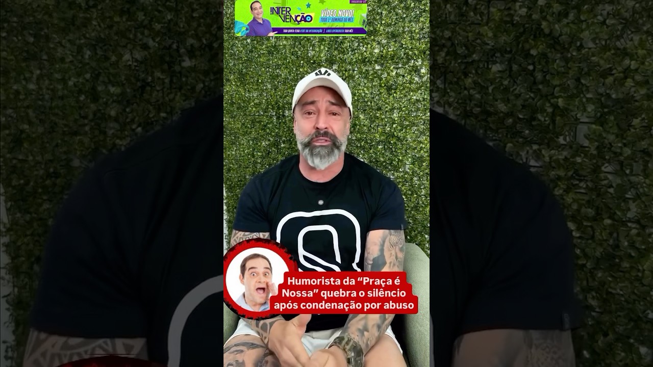 Humorista da “Praça é Nossa” quebra o silêncio após condenação por abuso