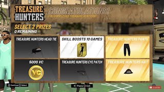 HOW TO WIN THE TREASURE HUNTERS EVENT IN NBA 2K20! WHERE TO FIND THE TREASURE HUNTER MAP!