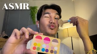 ASMR Makeup Your Face by Wooden Toys แต่งหน้าให้คุณด้วยเครื่องสำอางไม้