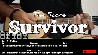 The Score - Survivor Chords and Lyrics