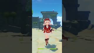 Klee walking #genshin #genshinimpact #genshinshorts #shorts #short