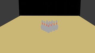 Bowling (battle cats animation 3D) screenshot 4