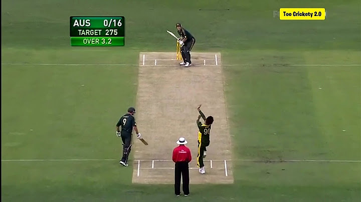 Pakistan vs Australia - 1st ODI 2010 | Full Match Highlights
