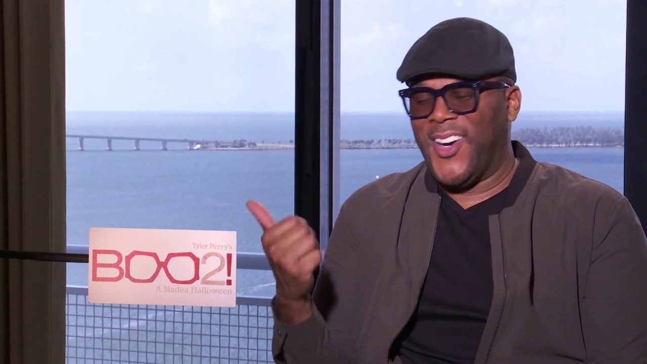 Tyler Perry Interview Cutting An RRated Boo 2! A Madea