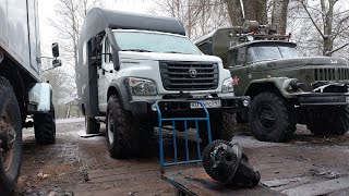 Принудительные блокировки на"ГАЗ САДКО НЕКСТ"