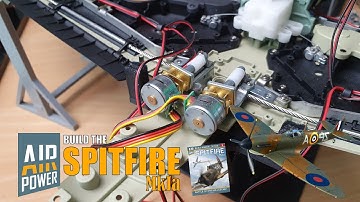 Build the Spitfire Mk1a - Part 51,52,53 and 54 - Fitting the Right Aileron Motor and Left Flap