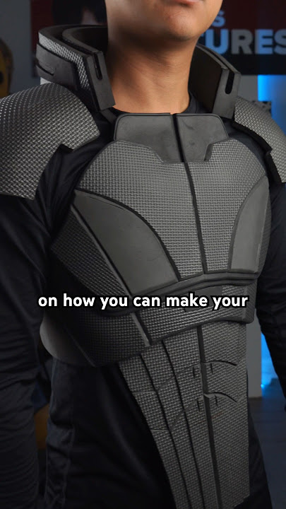 Cosplay Foam Armor Pattern Making #N7 #shorts #cosplay