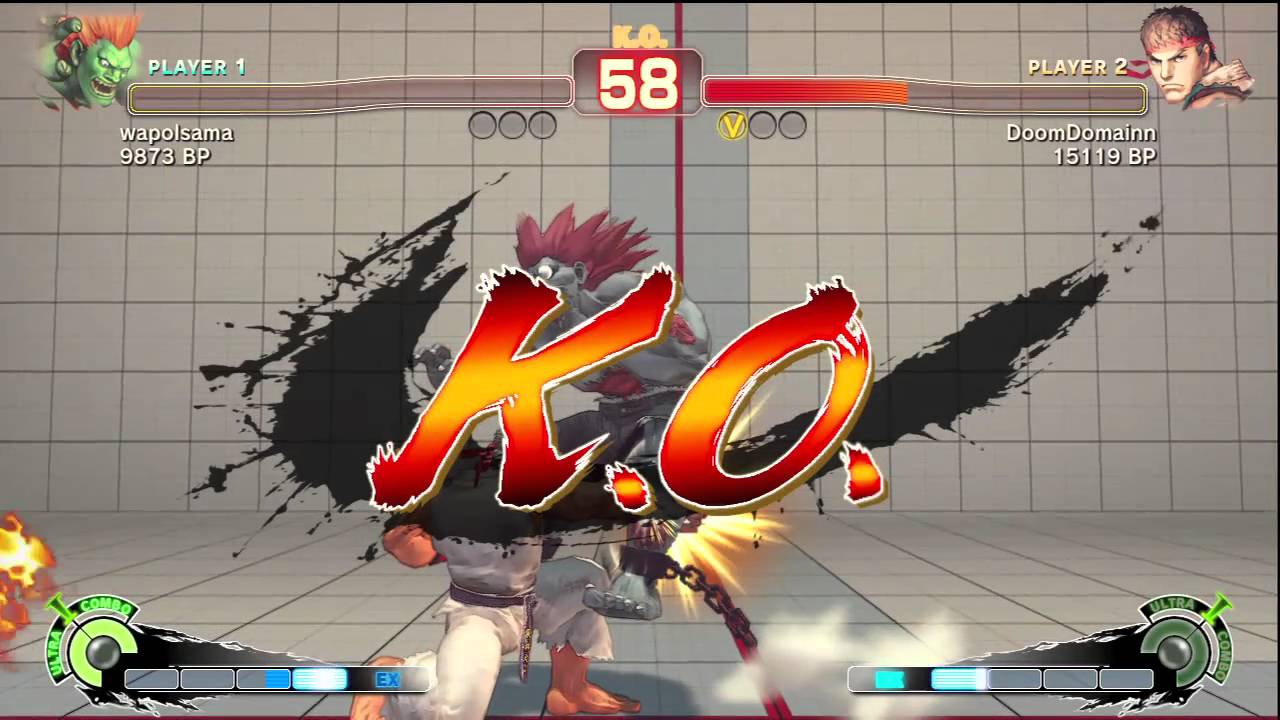 SSF4: wapolsama (Blanka) VS DoomDomainn (Ryu)