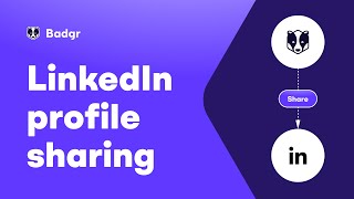 LinkedIn profile sharing