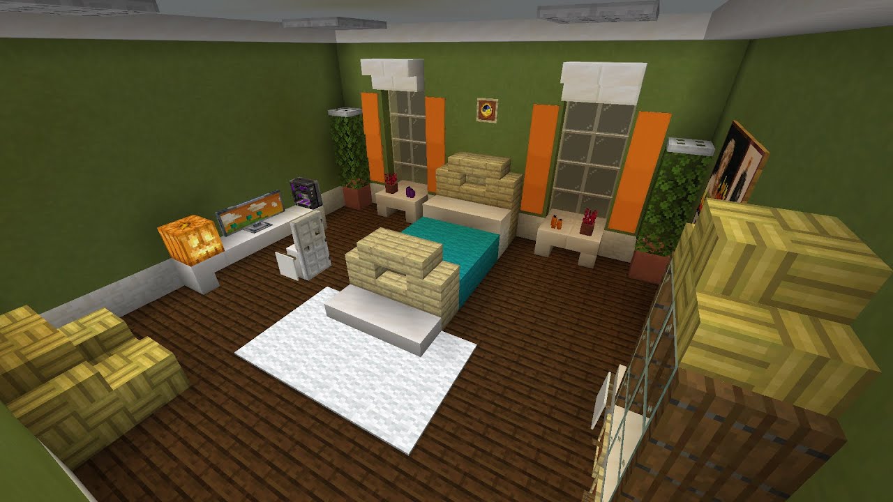 Minecraft Design Lovers Bedroom
